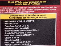 suitable substitutes for the toyota atf ws transmission or