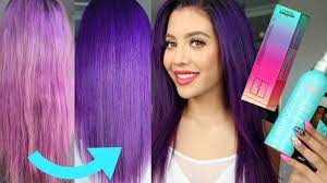 Whether you have natural hair or purple hair, you need to wash it no more than twice a week. 7 Tips Products For Colored Healthy Long Hair How To Maintain Purple Hair Youtube