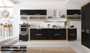 We feature kitchen and dining room furniture for casual meals, such as barstools that are great for the kitchen island or breakfast table that's a space saver. Modern Black Kitchen Designs Ideas Furniture Cabinets 2014
