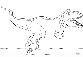 Jurassic Park T Rex Super Coloring Dinosaur Coloring Super Coloring Pages Jurassic Park T Rex
