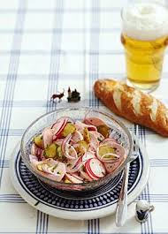 Bayrischer Wurstsalat Das Rezept Rezept Rezept Rezepte Bayrische Rezepte Bayrisches Essen