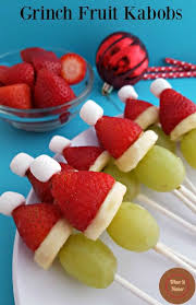 Can you believe that christmas is just days away? Grinch Fruit Kabobs Recipe Fruit Kabobs Kids Fruit Appetizers Appetizers For Kids