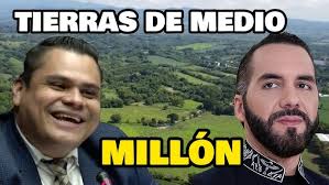 Representative Caleb Navarro buys land and houses valued at half a million  while Nayib Bukele