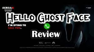Hello GhostFace com Call | Hello GhostFace Reviews - YouTube