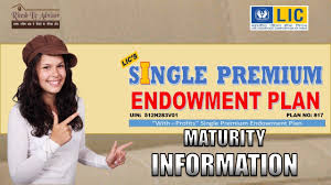 Single Premium Endowment Plan Maturity Information In Hindi Ritesh Lic