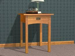 Mission End Table End Table Plans Side Table Woodworking Diy Wood Projects Furniture