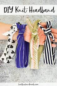 If you answered 'yes' to any of these questions, maybe we have some solutions for you. Diy Knit Headband Tutorial Sewing Headbands Fabric Headbands Diy Knitted Headband