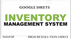 In this video, learn how to transform an inventory management template into an app. Google Sheets Inventory Management System Template Youtube