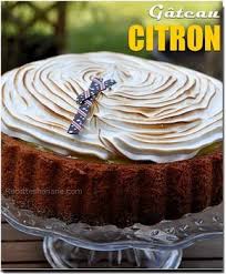 Un Gateau Gourmand Facon Tarte Au Citron Meringue La Pate A Gateau 3 œufs 120g De Sucre 120g De Beurre 80g De Farine Tarte Au Citron Citron Meringuee Citron