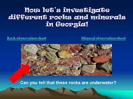 North georgia has a large amount of slate, marble and quartzite rock. To The Wonderful World Of Rocks And Minerals Table Of Contents Title Slide Using Word Art Bulleted Table Of Contents Including Properly Tabbed Sub Heads Ppt Download