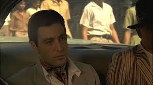 ˏˋ I S A B E L L A ˊˎ Al Pacino As Michael Corleone Creme Suit And Day Cravat The Godfather Part Ii Al Pacino The Godfather Part Iii