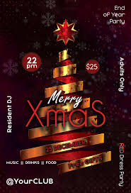 Though the layout and the images you added to your flyer may catch the interest of your audience, the message is the main purpose of your flyer. Merry Xmas Party Poster And Flyer Psd Template Free Download