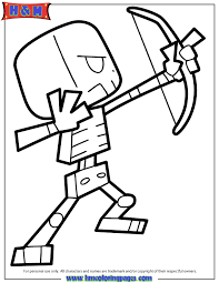 Cartoon Minecraft Skeleton Coloring Page Hm Coloring Pages Minecraft Coloring Pages Coloring Pages Free Kids Coloring Pages