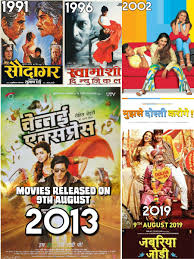 Indian Movie Poster On Twitter Bollywood Movies Released On 9th August In Last 3 Decade 2019 Jabariyajodi 2013 Chennaiexpress 2002 Mujhsedostikaroge 1996 Khamoshi 1991 Saudagar Comment Down Your Fav Film Https T Co Mioxb7nv4f Movie starts at 00:30 i is an indian who travels to london for a family wedding and finds his family live in fear of the terrorism. indian movie poster on twitter