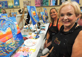 Maybe you would like to learn more about one of these? 80 Plus Artists Support Catch The Wave Of Hope S Fundraiser At Painting With A Twist In Jensen Beach