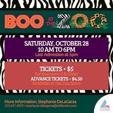 City Of Abilene On Twitter Boo At The Abilene Zoo Advance Tickets On Sale Details Here Https T Co 1j2f9nrhvz
