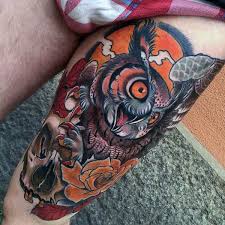 Top 93 Neo Traditional Tattoo Ideas 2021 Inspiration Guide Neo Traditional Tattoo Traditional Owl Tattoos Owl Tattoo