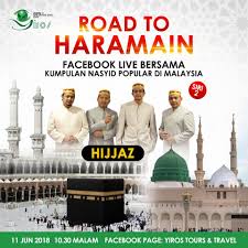 Gema gegar vaganza' yang akan bersiaran secara langsung selama lapan minggu dari pusat konvensyen cidb, cheras pada setiap hari sabtu mulai 8. Hijjaz Road To Haramain Bersama Yiros Travel Siri Facebook