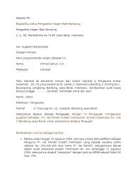 Surat kuasa khusus merupakan kuasa yang diberikan oleh pemberi kuasa kepada penerima kuasa. Surat Gugatan Wanprestasi Docx