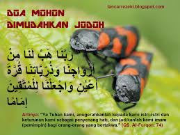 Rasulullah shalallahu alaihi wa sallam bersabda, doa adalah senjatannya orang beriman, tiangnya agama dan cahayannya langit dan bumi. Tips Menjemput Rezeki Jodoh Sesuai Islam Sch Paperplane