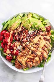 Easy Healthy And Tasty Chicken Avocado Salad Recipe Lecremedelacrumb Com Grilled Chicken Salad Recipe Avocado Salad Recipes Avocado Chicken Salad