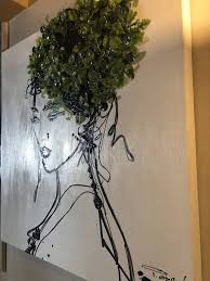 Digital, digital art, artwork, illustration, concept art, environment. Beauty Spring Woman Figurative Green Contemporary Painting Canvas Print Extra Large Canvas Art Print Up To 48 By Irena Orlov Prints Art Collectibles Vadel Com