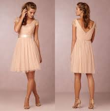 Tulle Bridesmaid Dress Short Sleev Blush Bridesmaid Dresses Short Short Bridesmaid Dresses Pink Bridesmaid Dresses Short