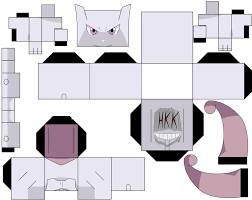 Mewtwo By Hollowkingking On Deviantart Papercraft Pokemon Paper Crafts Paper Toys Template