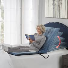 The Powered Incline Mattress Topper Hammacher Schlemmer Mattress Topper Matress Topper Mattress