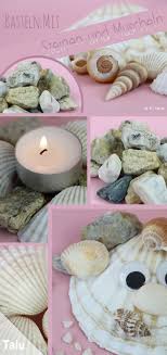 Basteln Mit Steinen Und Muscheln Ideen Fur Kinder Talu De Basteln Mit Muscheln Basteln Mit Steinen Basteln