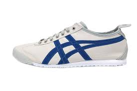 Amazon Com Onitsuka Tiger Mexico 66 Mens In Cream Indigo