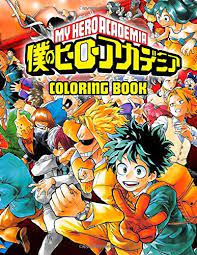 Some of the coloring page names are 20481901 with images alphabet letters lettering, bnha volume 21 normal size mangahelpers, on twitter 88, adult. My Hero Academia Coloring Book Super Edition My Hero Academia Coloring Pages For Everyone Adults Teenagers Tweens Kids Boys Girls White Lily Benjamin Amazon De Bucher