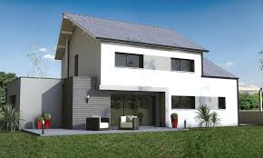 Maison Familiale Contemporaine St Herblain Depreux Construction Constructeur Maison Contemporaine Maison Contemporaine Maison Familiale