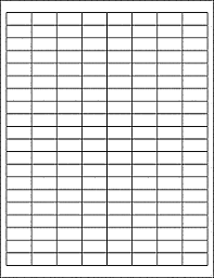 Ol1930 1 Quot X 0 5 Quot Blank Label Template Printable Graph Paper Color Chart Johanna Basford Coloring Book