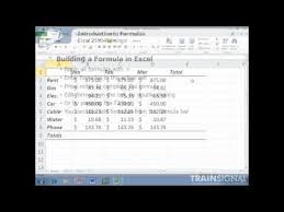 Excel Math And Formula Basics Youtube Excel Math Formulas Math