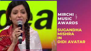She is known for her character the kapil sharma show. Sugandha Mishra In Her Didi Avtaar At The 7th Royal Stag Mirchi Music Awards Radio Mirchi Youtube