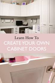 Add your side panels, secure the top braces, and nail the back on using a finish nailer. Diy Custom Cabinet Fronts And Doors Tutorial For Ikea Cabinet Frames