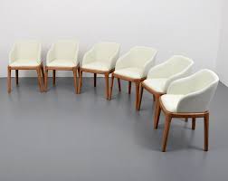 Maybe you would like to learn more about one of these? Set Of 6 Rove Concepts Aubrey Leather Arm Dining Chairs Sold At Auction On 10th October Bidsquare