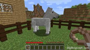 You can also use it for tying a mob to a post. How To Use A Lead On A Horse In Minecraft
