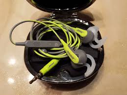 Bose Soundsport In Ear Headphones Color Energy Green Comes With Case Tested And Works Thank You Bose In Ear Headphones Green