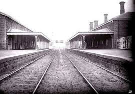 Ballarat East Railway Station In 1885 Victorian Buildings Ballarat Victoria Australia