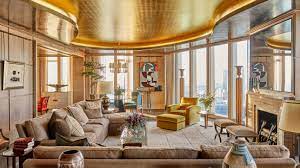 Inside a Soaring New York City Penthouse That's Infused With Art Deco Charm  
