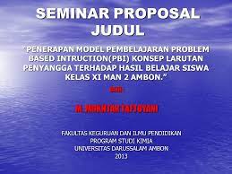 Contoh kalimat pembuka presentasi singkat. Seminar Proposal Judul Ppt Download