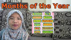 English العربية français türkçe español bahasa indonesia bahasa malay. Learn Malay 64 Months Of The Year Youtube