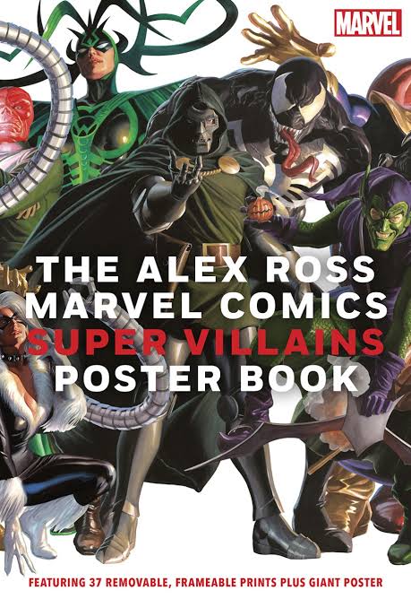 The Alex Ross Marvel Comics Super Villains Poster Book (Paperback) | ABRAMS