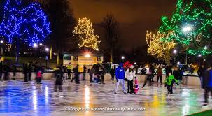 Christmas Trees In Boston S Downtown Crossing Boston Things To Do Christmas Things To Do New Years Eve Fireworks