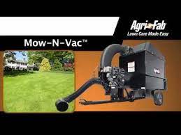 Agri Fab 55188 Mow N Vac Tow Behind Lawn Vacuum Lawn Vacuum Mowing Lawn