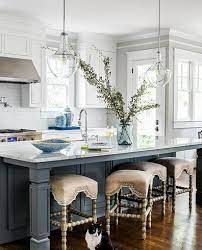 Grey makes a great alternative to white if you like the idea of a light, spacious feeling kitchen but are concerned about it getting dirty. Top 25 Open Floor Plan White And Warm Wood Designer Kitchens Design Matters