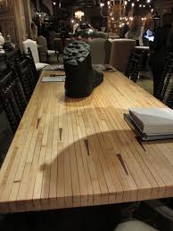 Bowling Alley Floor Table Top Noir Hpmkt Bowling Alley Table Wooden Desk Chairs Barn Kitchen