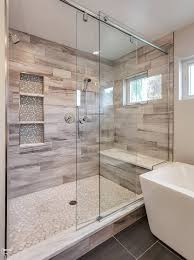Gorgeous Custom Bathroom With Extra Large Shower Contemporary Bathroom Denver By Jm Kit In 2020 Bathroom Remodel Shower Custom Bathroom Bathroom Remodel Master